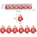 Miniatyrbilde 1 av 5: 6 stk Lollipop Candy Cane Hengepynt Juletrær Kule Ornamenter Dekorasjoner For Hjem 2024 Nyttårsgave [HK] Set8