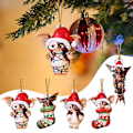 Miniatyrbild 1 av 5: Gremlins Gizmo Jultomte Hängande Figur Ornament Dekoration [HK] C