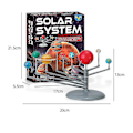 Miniatyrbilde 3 av 5: Solsystem for barn, astronomi solsystem modellsett, planetarium projektor STEM-leker med 8 planeter romleker[HK]