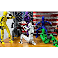 Miniatyrbillede 5 af 5: T13 Actionfigur, T13 Actionfigur, Actionfigurer med flere led, 3D-print af bevægelige figurer[HK] Red