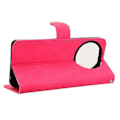 Miniatyrbillede 3 af 5: Læderetui til TCL 50 NxtPaper 5G, hudvenlig anti-drop pung flip telefoncover [HK] Style D Multicolor
