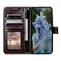 Miniatyrbilde 2 av 5: For Samsung Galaxy S25 Plus Deksel Imprinted Totem PU Lær Lommebok Stativ Telefon Deksel[HK] Brown