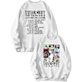 Pikkukuva 1 / 2: Taylor Swift -fanit 1989 Casual Taylor Swift Crew Neck -collegepaita - valkoinen [HK] L