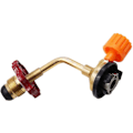Miniatyrbillede 1 af 4: HK  Gas Tank Propane Refill Adapter, Propane Cylinder Connector, Camping Grill High Pressure Refill Gas Refill Connector Adapter-n