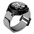 Miniatyrbillede 3 af 5: Til Garmin Forerunner 220/230/235/630/735XT Loop Fastener Urrem 20mm Nylon Udskiftningsrem Grey