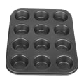 Miniatyrbilde 2 av 5: Profesjonell 12-kopps muffinsform Yorkshire pudding cupcake-form bakeware non-stick [HkkK]