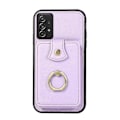 Miniatyrbild 2 av 5: För Samsung Galaxy A52 4g / A52s 5g / A52 5g Fodral Korthållare PU Läder Telefonskal med Ställ [HK] Purple