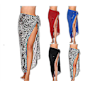 Pikkukuva 1 / 4: Rantahame Sarong Pareo Bikini Wrap Hame Peite Uimapuku [HK] Leopard print