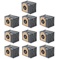 Pikkukuva 1 / 5: 10 kpl pölypusseja Eufy Clean X8 Pro itse tyhjentyvän aseman robotti-imurille, varaosat, roskapussi [HK] BlackGray