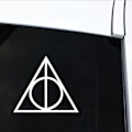 Pikkukuva 4 / 5: HK Kuoleman Varjelukset Harry Potter -auton heijastavat tarrat White