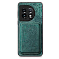 Pikkukuva 2 / 5: Magneettikorttitasku puhelinkotelo OnePlus 12 5G:lle [HK] Green