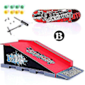 Pikkukuva 1 / 5: Sormiskeittilaudat Skate Park Ramppi Osat Deck Urheilupeli Lapsille[HK] B