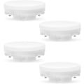 Pikkukuva 1 / 4: 4 KPL GX53 LED-lamppu 7W 3000K, Lämmin valkoinen, Ei himmennettävä, Ei välkyntää, Korvaa 50W halogeeni GX5.3 tai CFL 9W 13W, 560 lumenia, 120[HK]