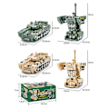 Miniatyrbild 3 av 5: Pojkar Transformer Leksaker Tankfordon Transformers Robot Barn Presenter [HK] Desert yellow Tank