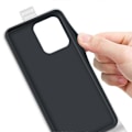 Pikkukuva 3 / 5: Motorola Edge 50 Neo 5G -kotelo korttipaikoilla, pystysuuntainen läppä nahkainen puhelinkotelo - Musta[HK] White Multicolor