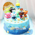 Miniatyrbild 3 av 5: Barnpresenter 8 st/set The Octonauts figurer Octo Crew Pack Playset Actionfigur docka leksak dekor[HK]