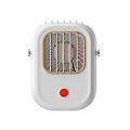 Miniatyrbilde 1 av 2: 1 stk. Bærbar USB-halsvifte, håndfri, USB-ladbar, liten vifte FP[HK] White