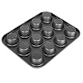 Miniatyrbild 3 av 5: HKK Professionell 12-koppars muffinsform Yorkshire pudding cupcakeform bakform non-stick