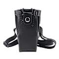 Miniatyrbilde 2 av 5: Lærveske for etuiholder Oppbevaringspose for Motorola Radio GP328/338 PRO5150 H[HK] Black