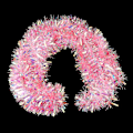 Miniatyrbillede 2 af 5: Heytea Pink Glitter Guirlande til Juletræspynt Bryllup Fødselsdagsfestartikler 5,2 meter [HK]
