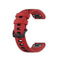 Pikkukuva 1 / 5: Silikoninen kellon ranneke Garmin Approach S62 -kelloon Red Black