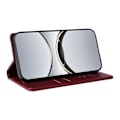 Miniatyrbild 5 av 5: Plånboksfodral för Oppo Find X8 Pro 5G YIKATU YK-001 PU Läder Telefonskal med Ställ - Grön[HK] Wine Red Multicolor