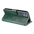 Pikkukuva 3 / 5: Motorola Edge 50 Pro 5G -kotelo, nahkainen suojakotelo [HK] Green