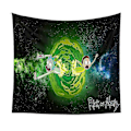 Pikkukuva 1 / 3: Rick And Morty -aiheinen seinävaate makuuhuoneeseen, seinälle ripustettava seinävaatekoriste [HK] 150*200CM D