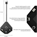 Miniatyrbilde 4 av 5: Tastatur- og musadapter for Nintendo Switch/ PS4/ Ps3/ Xbox One/ Xbox 360-konverter [HK]