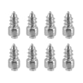 Miniatyrbilde 3 av 5: 9 mm Dekkpigger Snøpigger Anti-skli Anti-is for Bil Lastebil Sykkel Støvel Motorsykkel ATV SUV Auto[HK] silver