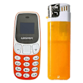 Miniatyrbillede 4 af 5: L8STAR BM10 Bluetooth Opkaldsfunktion Mini Bar Telefon 2G GSM 800/850/900/1800 0.66&quot; Skærm med D[HK] Red Multicolor