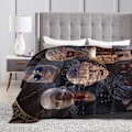 Miniatyrbillede 4 af 5: Hellraiser 50&quot;x40&quot; Flanel Tæppe Blødt Varmt Voksen- og Børnetæppe Til Seng Sofa Hele Sæsonen-KDE45803[HK] 76x102cm 40x30in