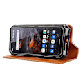 Pikkukuva 3 / 5: Oukitel WP19 Retro -kuvioinen magneettinen suojakotelo mosaiikkilompakolla ja jalustalla [HK] Style C Oukitel WP19 Brown