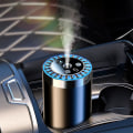 Miniatyrbillede 3 af 4: Smart Bil Aromaterapi Diffuser Luftfugter Auto Luftfrisker Luftrenser Biltilbehør [HkkK] Gardenia