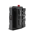 Miniatyrbillede 1 af 5: Strømadapter Monteringsplade til Mini Nano V/V Mount Batteri til NP-F NP-F960 NP-F970, D-Tap til Kamera/[HK] Black