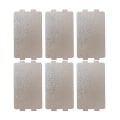 Pikkukuva 1 / 5: 6 kpl mikroaaltouunin levyn suojus mikroaaltouunin osat uunin aaltojohtimen suojus mikroaaltouunin rapealevyt [HkkK] 11.6X6.5CM