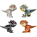 Miniatyrbillede 2 af 5: World Dinosaur Snap Squad Samleobjekter til udstilling, leg og snap-on-funktion til fastgørelse på rygsække, madpakker og mere [amazon eksklusiv][HK]