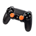 Miniatyrbild 2 av 5: 2 st Performance Thumbsticks för PS5/PS4, 1 Hög, 1 Mellanhög, Performance Thumbsticks Thumbstick Ersättning för PS5 & PS4 Controller[HK] Orange