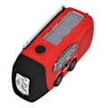 Miniatyrbild 5 av 5: Handvevad Kraftgenerering Solar LED-belysning Mobil Laddning Skatt Katastrofförebyggande Nödradio[HK]