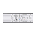 Miniatyrbilde 2 av 5: Erstatningsfjernkontroll egnet for HP04 HP05 HP07 Luftrenser Vifteløs Vifte Fjernkontroll Sil[HK] Silver