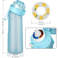 Miniatyrbillede 1 af 4: Water Up Flaske - Opgraderet 650ml BPA-fri Bærbar Rejse Vandflaske med[HK]