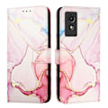 Miniatyrbilde 2 av 5: Marmor Lær Telefondeksel For TCL 501[HK] Rose Gold