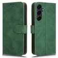 Læder Flip Cover til Samsung Galaxy A35 5G med Wallet Stand [HK] Green