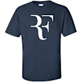 Miniatyrbild 1 av 2: Roger T-shirt Herr Mode Federer Tröja Fitness Bomull Sommar T-shirt Tryck Kläder Marinblå Storlek S-3XL TT1735[HK] XL