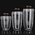 Pikkukuva 3 / 5: Korvaavat kupit Nutribulletille (korkea - 24 unssia) Preferred Parts[HK] -merkiltä