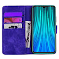Miniatyrbild 5 av 5: Plånboksfodral för XiaoMi RedMi NOTE 8 PRO Premium PU Läder Flip Cover Mandala[HK] Purple