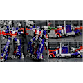 Miniatyrbillede 5 af 5: Transformers: Age of Extinction - Optimus Prime og Hornet Alloy Legetøj - 360 Graders Roterbare Modeller[HK] Optimus Prime
