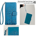 Miniatyrbillede 4 af 5: Til TCL 505 Etui Wallet Stand Læder Blomster Telefon Cover Engros Leverandør[HK] Style E Multicolor