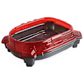 Miniatyrbillede 1 af 5: Stadium Gave Burst Gyro Disk Spændende Duel Spinning Top Launcher Tilbehør[HK] Black gray  red