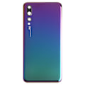 Pikkukuva 2 / 5: Huawei P20 Pro Akun Kotelo Liimatarra + Kameran Linssisuojus - Musta[HK] Aurora Blue Multicolor